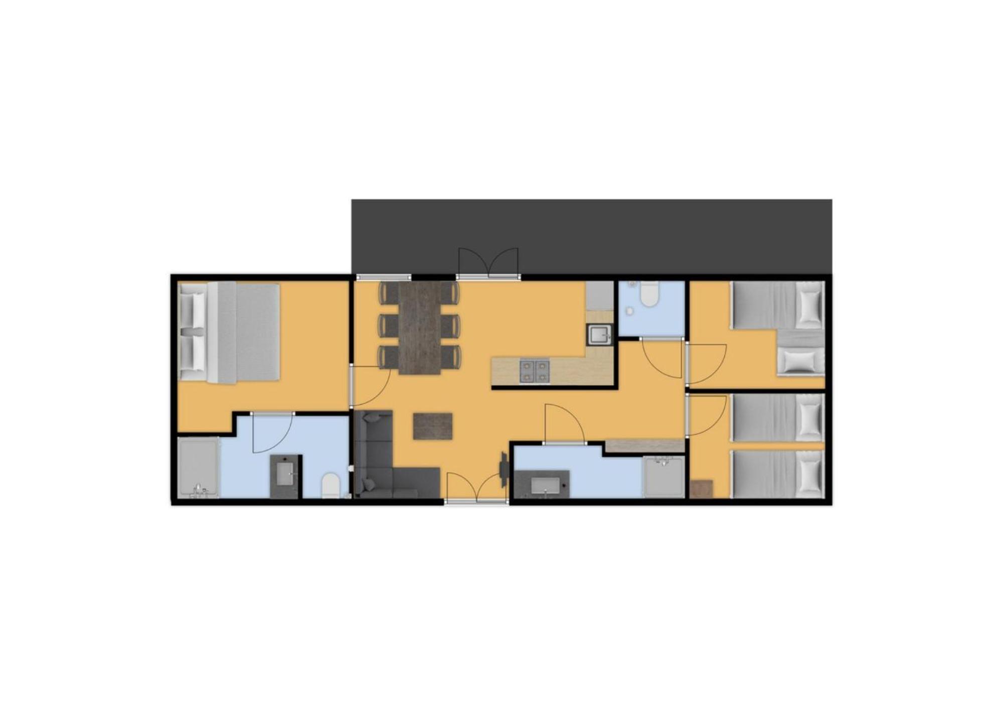 Rcn De Flaasbloem Hotel Chaam Værelse billede