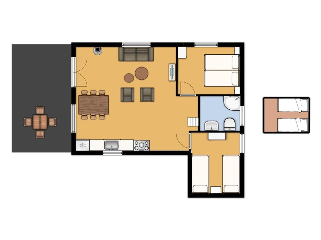 Rcn De Flaasbloem Hotel Chaam Værelse billede